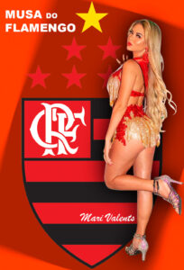 Mari Valents é a nova Gata do Flamengo