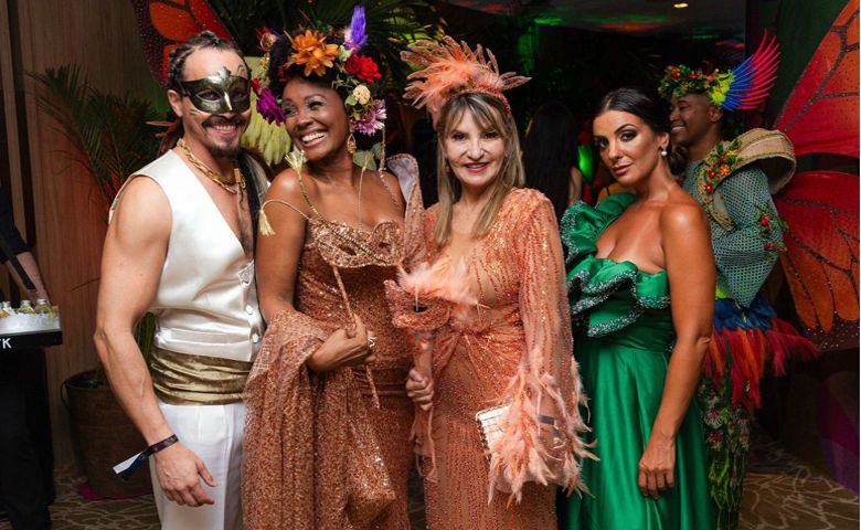 Maísa Gouveia veste famosas para o Baile do Fairmont Rio